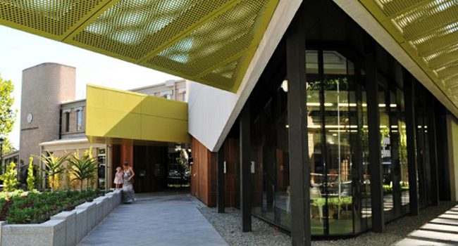 Bendigo Library Construction 1